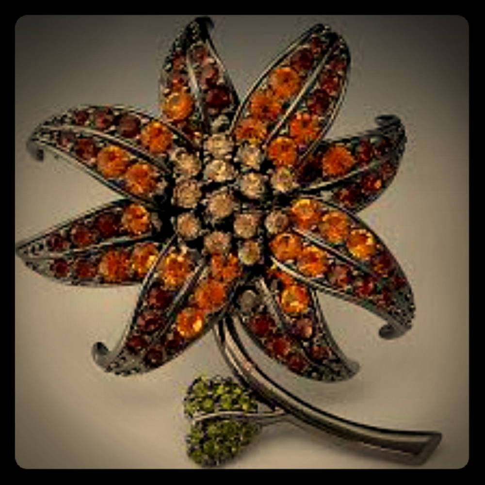 Joan Rivers  large brooch stunning